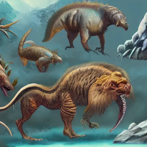 real prehistoric animals
