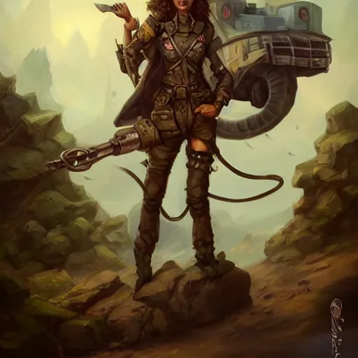 Image similar to anthropomorphic Borzoi wippet Tank Driver, Modern Tank driver outfit, cute and adorable, pretty, beautiful, DnD character art portrait, matte fantasy painting, DeviantArt Artstation, by Jason Felix by Steve Argyle by Tyler Jacobson by Peter Mohrbacher, cinema