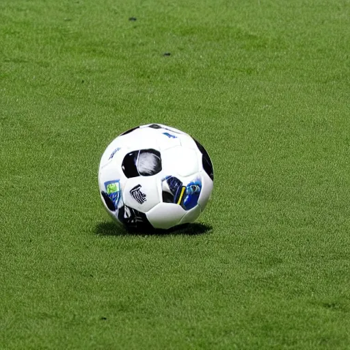 Prompt: a still from the antiques roadshow, cristiano ronaldo with a priceless soccer ball, uhd, 8k,