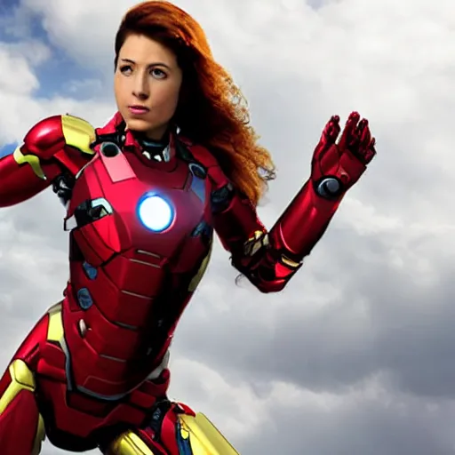 Image similar to female ironman