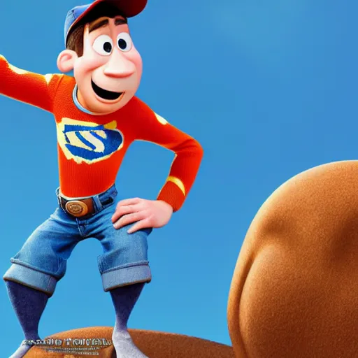 Image similar to new pixar disney dreamworks warner bros character, highly detailed, extremely high quality, hd, 4 k, 8 k, professional photographer, 4 0 mp, lifelike, top - rated, award winning, cinematic, realistic, detailed lighting, detailed shadows, sharp, no blur, edited, corrected, trending