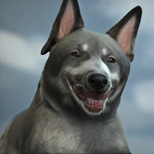 Image similar to doggo, realistic, detailed, image, hdr, clear image, hdd, rtx on, dynamic lighting,