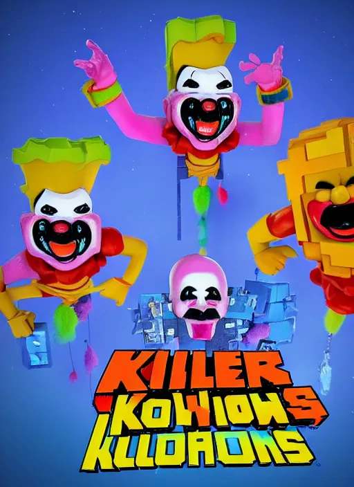 Killer klowns from discount outer space lego