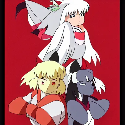 Image similar to inuyasha by studio ghibli