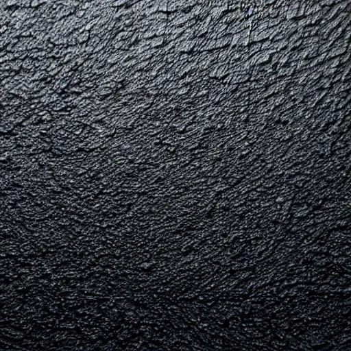 Image similar to extreme closeup of a dark black texture