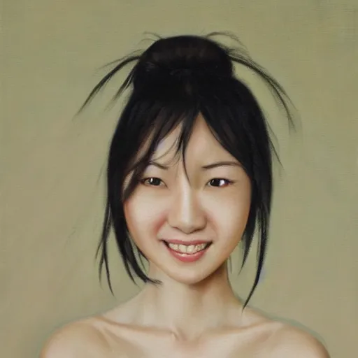 Yasutomo Oka, Realistic painter