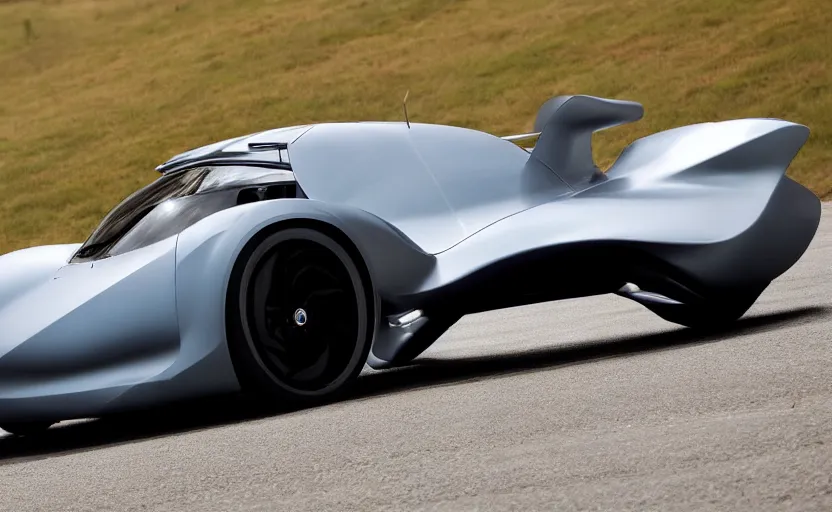 Prompt: aero dynamic car