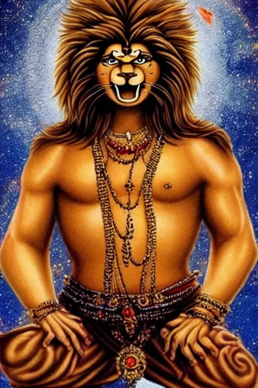 Prompt: Hindu God Narasimha Tom Cruise