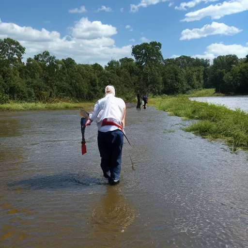 Prompt: crossing the river styxx