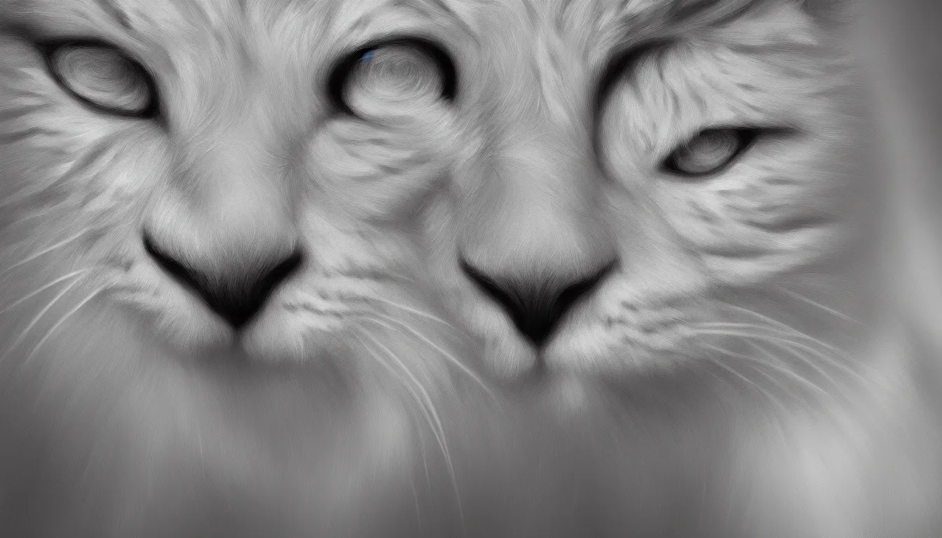 Image similar to white anthropomorphic lynx portrait, furry digital art, trending on artstation, 4k,