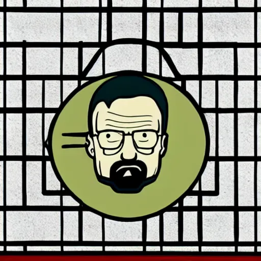 Image similar to Walter white halfway in a sewer