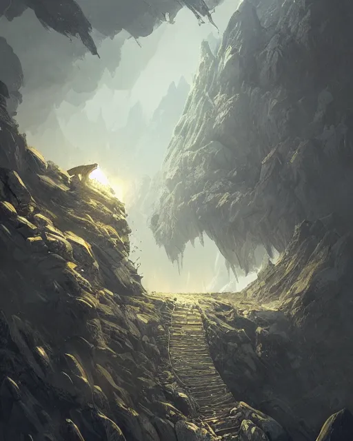 Prompt: the onix mountain, terrifying, environment art, fantasy art, landscape art, in the style of greg rutkowski, illustration, epic, fantasy, intricate, hyper detailed, artstation, concept art, smooth, sharp focus, ray tracing