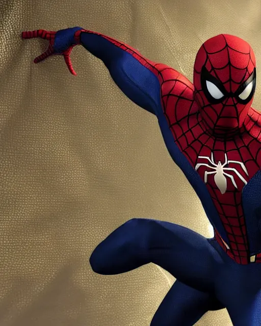 Image similar to photorealistic, hyperdetailed photograph of black spider - man suit with gold webbing by insomniac games