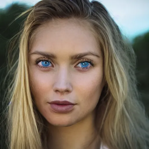 Image similar to a person with green eyes and blonde hair, hazel eyes