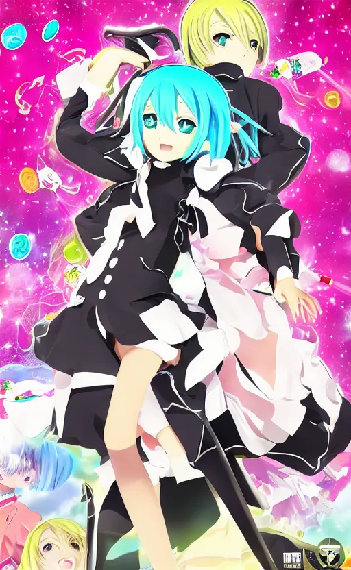 Image similar to Vocaloid Big Al, high-definition anime voice software box art