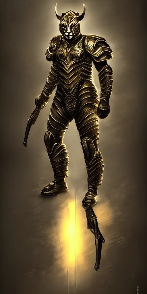 Image similar to liger soldier, character concept design, dramatic lighting, cinematic lighting, realistic, ultra detailed, fantasy character portrait, ultra realistic, intricate details, highly detailed concept art, movie footage