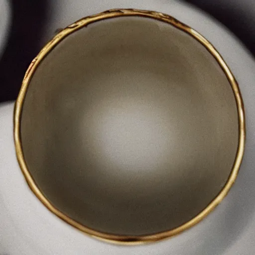 Prompt: photo of a cracked ceramic cup repaired with gold, kintsugi, beautiful, cinematic, high detail,