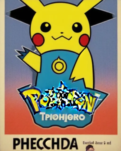 Image similar to an advertising poster of a pokemon trainer with pikachu in the style of the spanish bullfighting posters