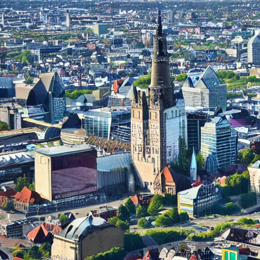 Prompt: city of leipzig