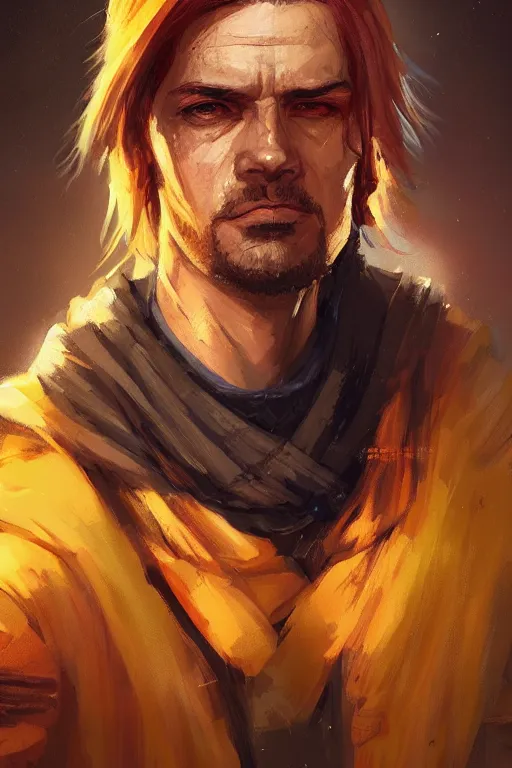 Image similar to portrait of a man by greg rutkowski, sabine wren, star wars expanded universe, she is about 2 0 years old, colorful, highly detailed portrait, digital painting, artstation, concept art, smooth, sharp foccus ilustration, artstation hq