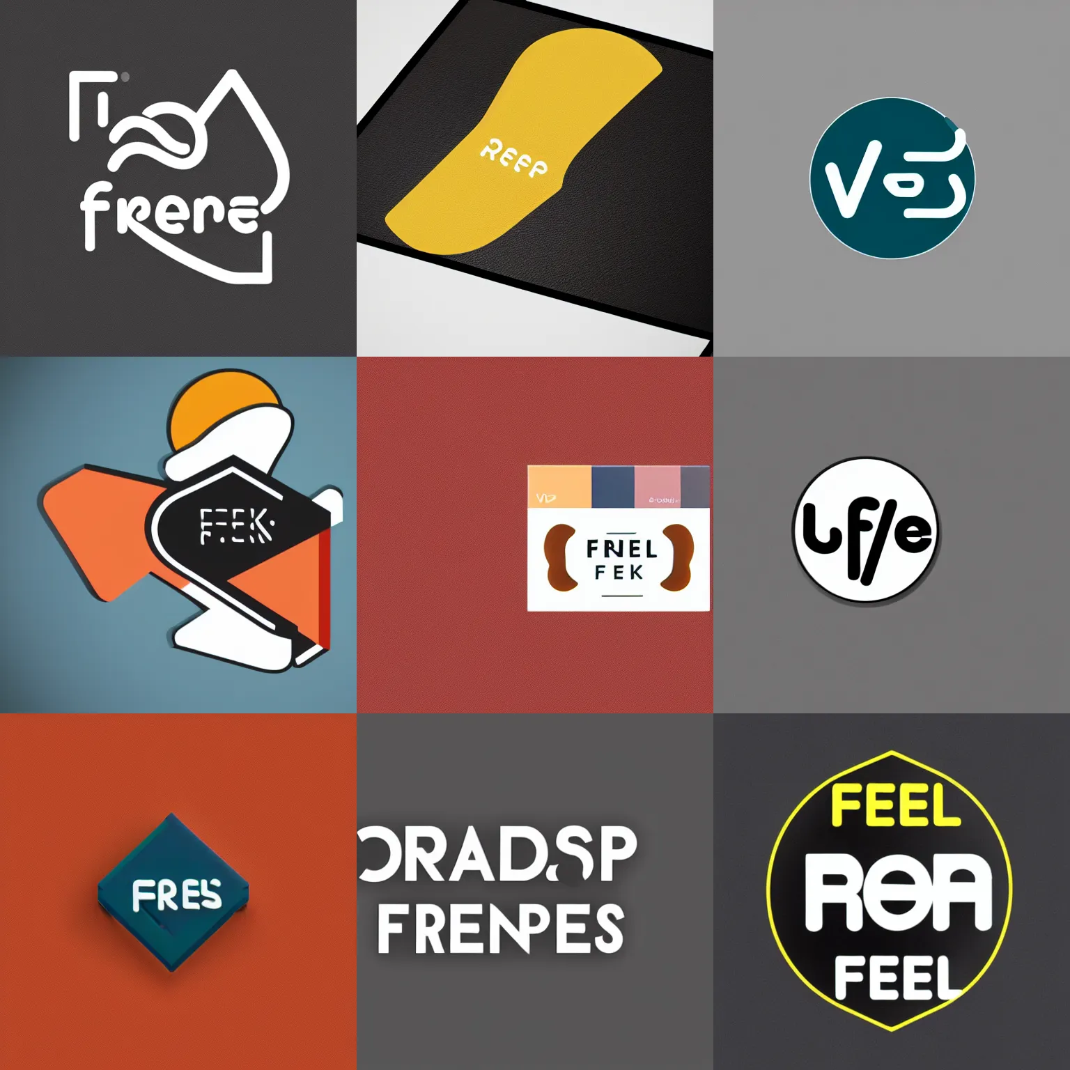 Prompt: logo for a talk show called wallet frens, graphic design, modernist logo, geometric, trending on Behance, featured on Dribbble, 8K,