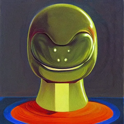 Image similar to alien by wayne thiebaud