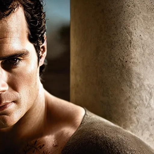 Prompt: henry cavill, photograph by steve mccurry