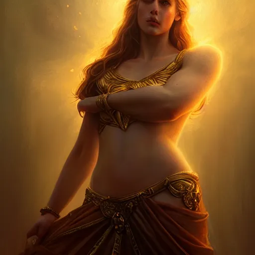 Image similar to majestic gracious regal seductive aphrodite portrait, ancient greece, atmospheric lighting, painted, intricate, volumetric lighting, beautiful, rich deep colours masterpiece, golden hour, sharp focus, ultra detailed, by leesha hannigan, ross tran, thierry doizon, kai carpenter, ignacio fernandez rios