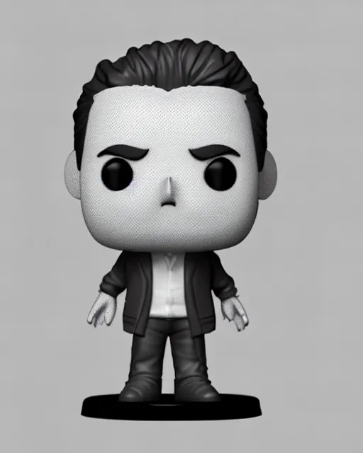 Image similar to full body 3d render of Jordan Peterson as a funko pop, studio lighting, white background, blender, trending on artstation, 8k, highly detailed , intricate details