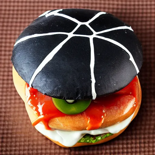 Image similar to spider burger