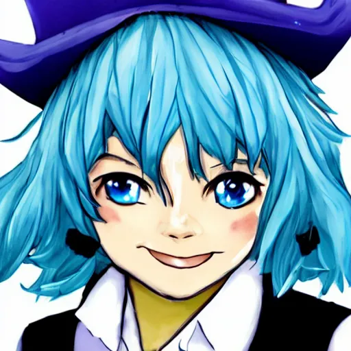 Prompt: michael Jackson as cirno touhou