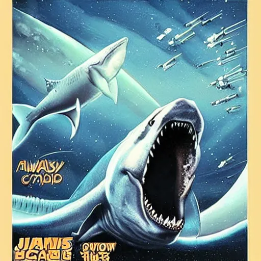 Image similar to jaws in space