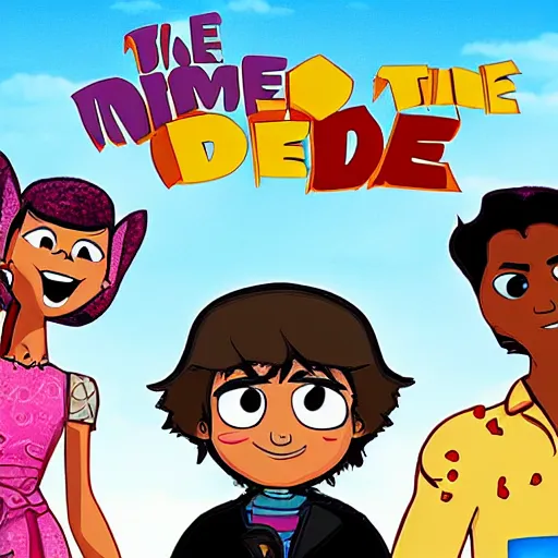 Prompt: the movie no time to die as a childrens cartoon