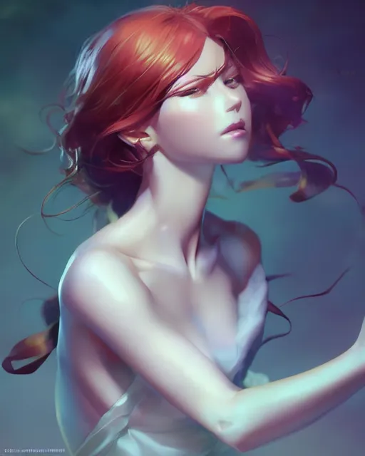 Image similar to ivy goddess, ambient lighting, detailed body, by makoto shinkai, stanley artgerm lau, wlop, rossdraws