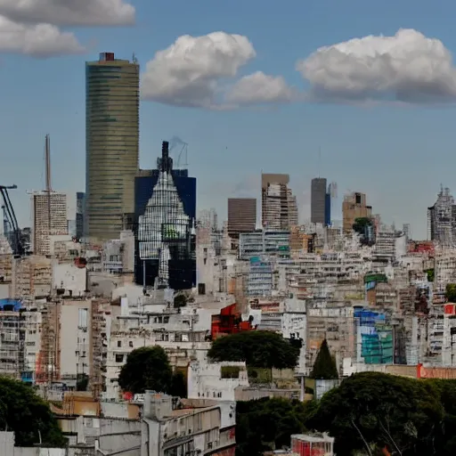 Image similar to skyline of buenos aires