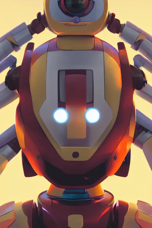 Image similar to metabots medabots medarotto medarot robot minimalist comics helmet mask neon cybereye, behance hd by jesper ejsing, by rhads, makoto shinkai and lois van baarle, ilya kuvshinov, rossdraws global illumination ray tracing hdr radiating a glowing aura