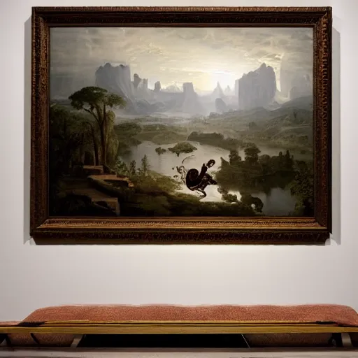 Image similar to a Happy frog by Ansel Adams and Bernardo Bellotto, oil on canvas, artstation, dramatic scenery, masterpiece, aesthetic