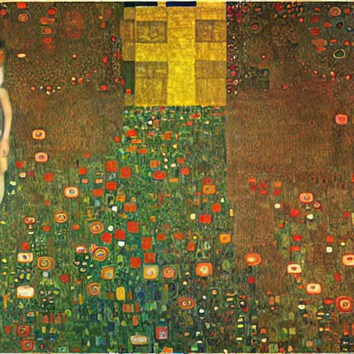 Image similar to the world of dreams by gustav klimt