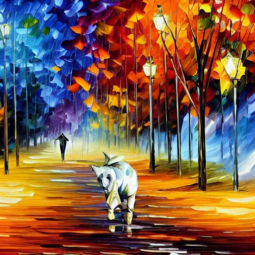 Prompt: rubs rubs ffs runs by salvador dali and leonid afremov high resolution beautiful