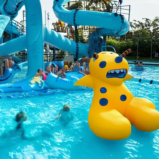 Image similar to Monster in Aqua Park pools