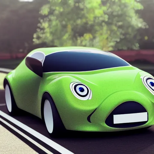 Prompt: avocado car, design, shiny, photorealistic, hd,