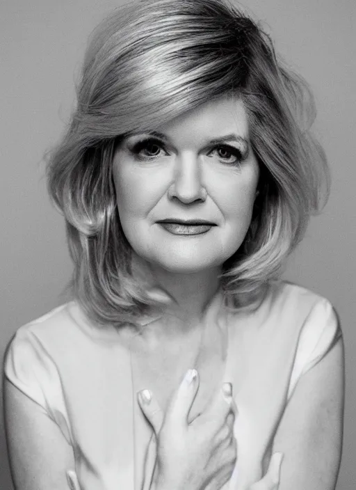 Prompt: portrait of beautiful 3 0 - year - old female newt gingrich by mario testino, headshot, detailed, award winning, sony a 7 r