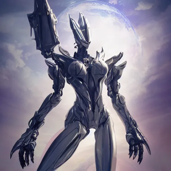 Prompt: giant stunning goddess shot, beautiful hot anthropomorphic robot mecha female dragon, larger than the planet, gently caressing earth, looming over earth in space, detailed sleek silver armor, epic proportions, epic scale, highly detailed digital art, furry art, macro art, warframe fanart, destiny fanart, anthro, giantess, macro, furaffinity, deviantart, 8k 3D realism