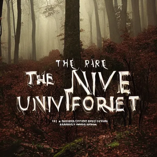 Prompt: the univese is a dark forest