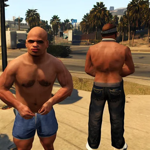 Image similar to tyler 1 in gta v