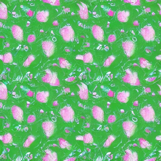 Prompt: pattern of rosebuds around green dragon