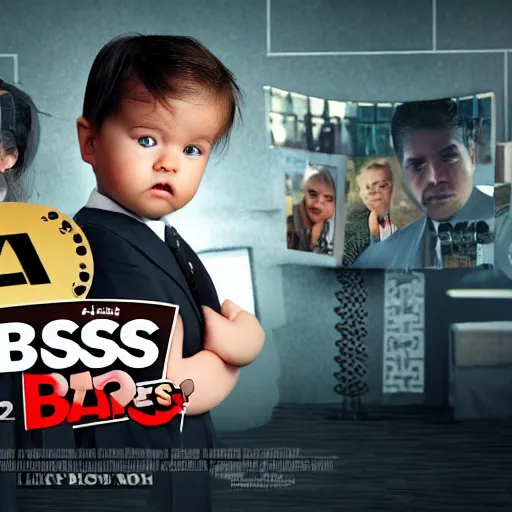 Image similar to Baby boss 2 the revenge. Highly detailed. Highly realistic. High resolution. 8k. 4k. Dramatic.