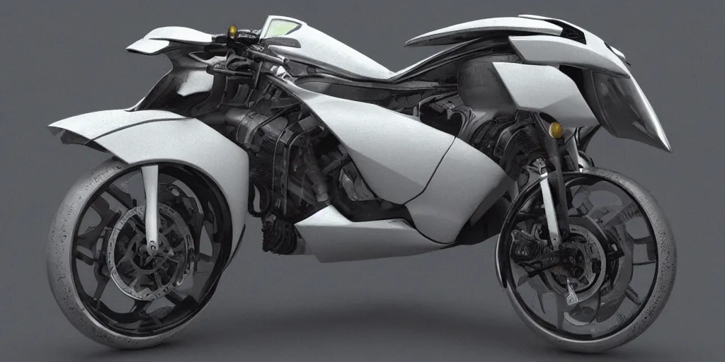 Image similar to futuristic motorcycle, trending on artstation