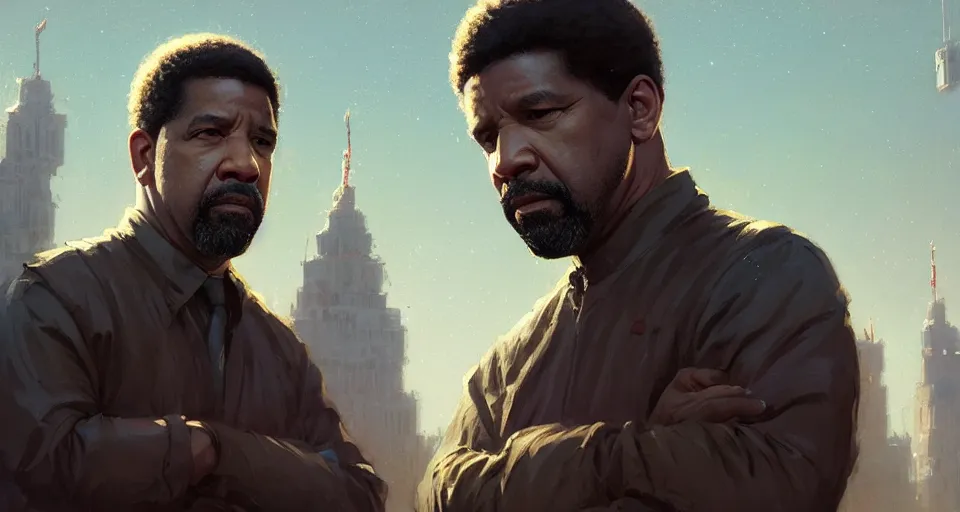 Prompt: highly detailed cinematic portrait denzel washington in training day, happy ambience, stephen bliss, unreal engine, fantasy art by greg rutkowski, loish, rhads, ferdinand knab, makoto shinkai and lois van baarle, ilya kuvshinov, rossdraws, tom bagshaw, global illumination, detailed and intricate environment