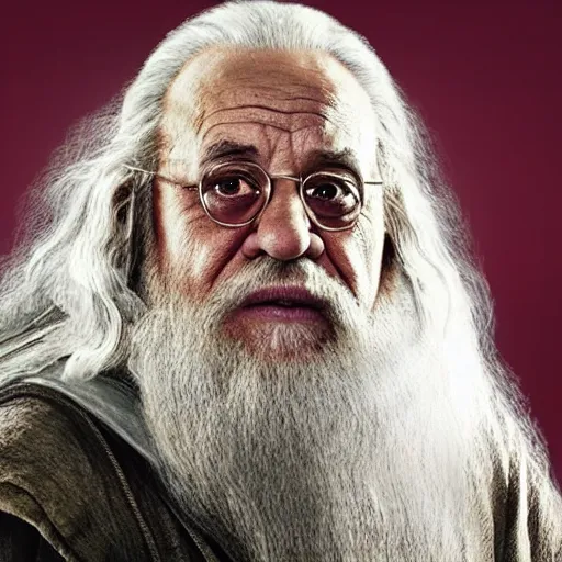 Image similar to danny devito starring as gandalf the white in the 2 0 2 4 lord of the rings movie, full body, hyper realistic, high quality, wide angle, always sunny in philadelphia